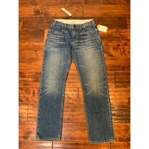 Askk NYC Blue Selvedge Denim Chill Jeans NWT $325, Size 25